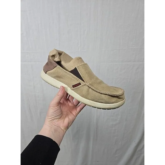 CROCS Shoes Crocs Santa Cruz Boys Size J5 Slip On Loafers